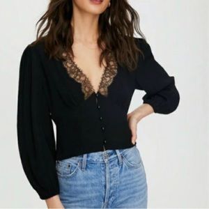 Wilfred Romance me blouse in black
